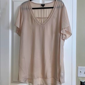 Light pink georgette blouse